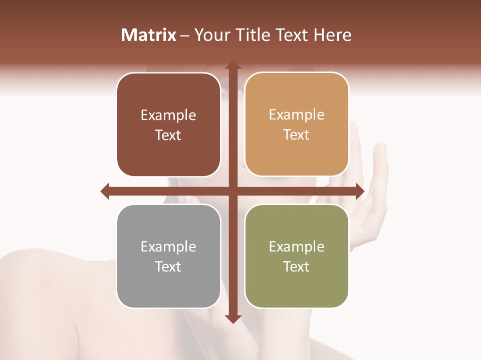 Lady Young Space PowerPoint Template