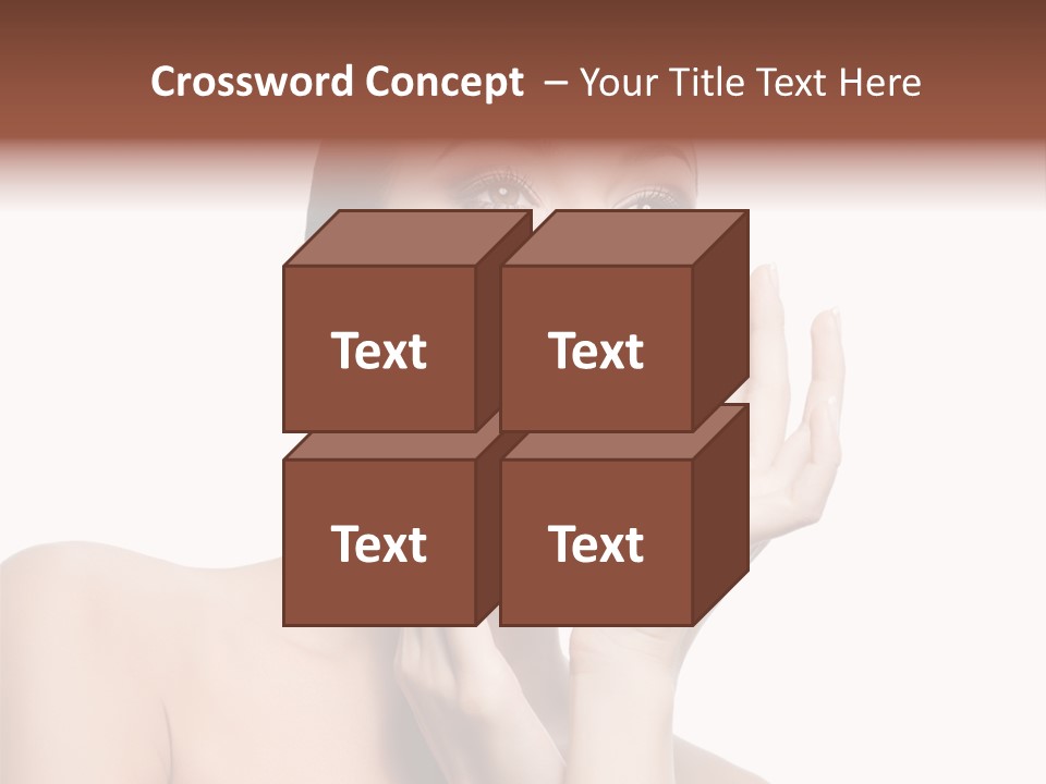 Lady Young Space PowerPoint Template