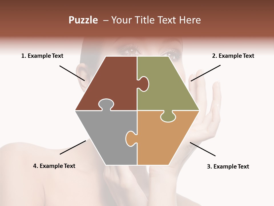 Lady Young Space PowerPoint Template