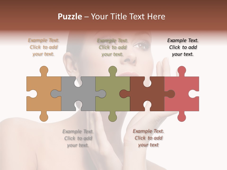 Lady Young Space PowerPoint Template