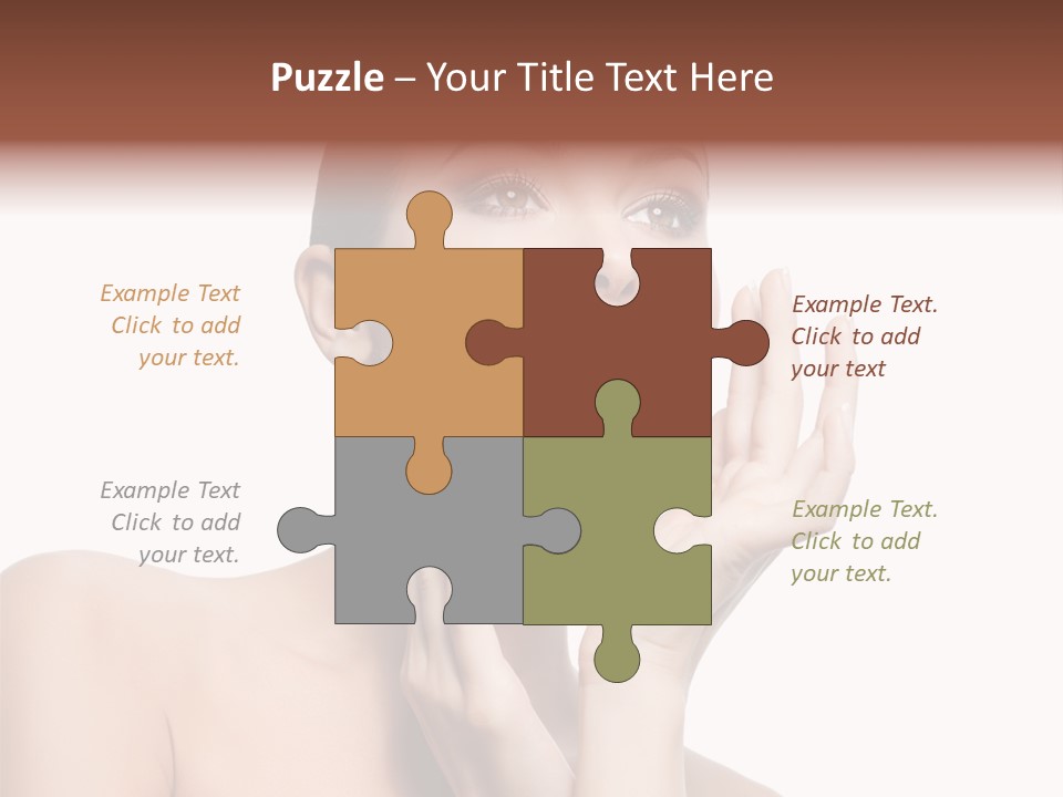 Lady Young Space PowerPoint Template