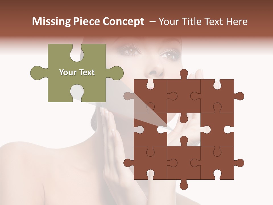 Lady Young Space PowerPoint Template