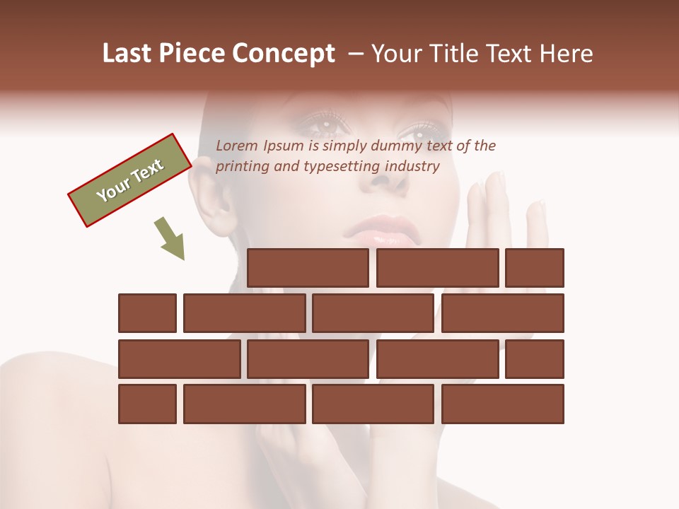Lady Young Space PowerPoint Template