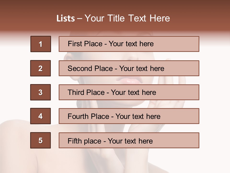 Lady Young Space PowerPoint Template
