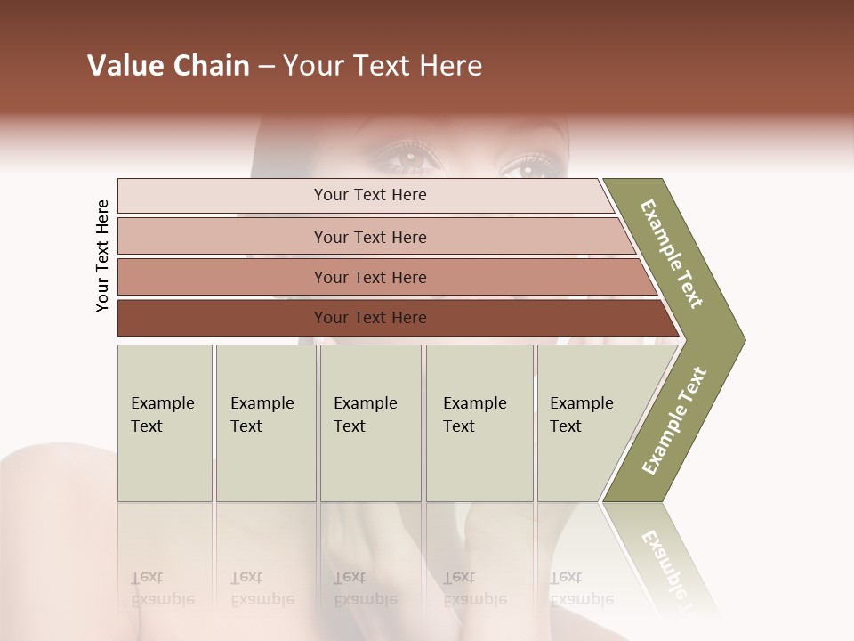 Lady Young Space PowerPoint Template