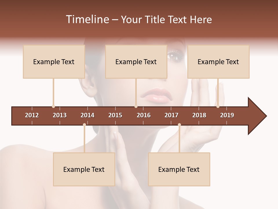 Lady Young Space PowerPoint Template