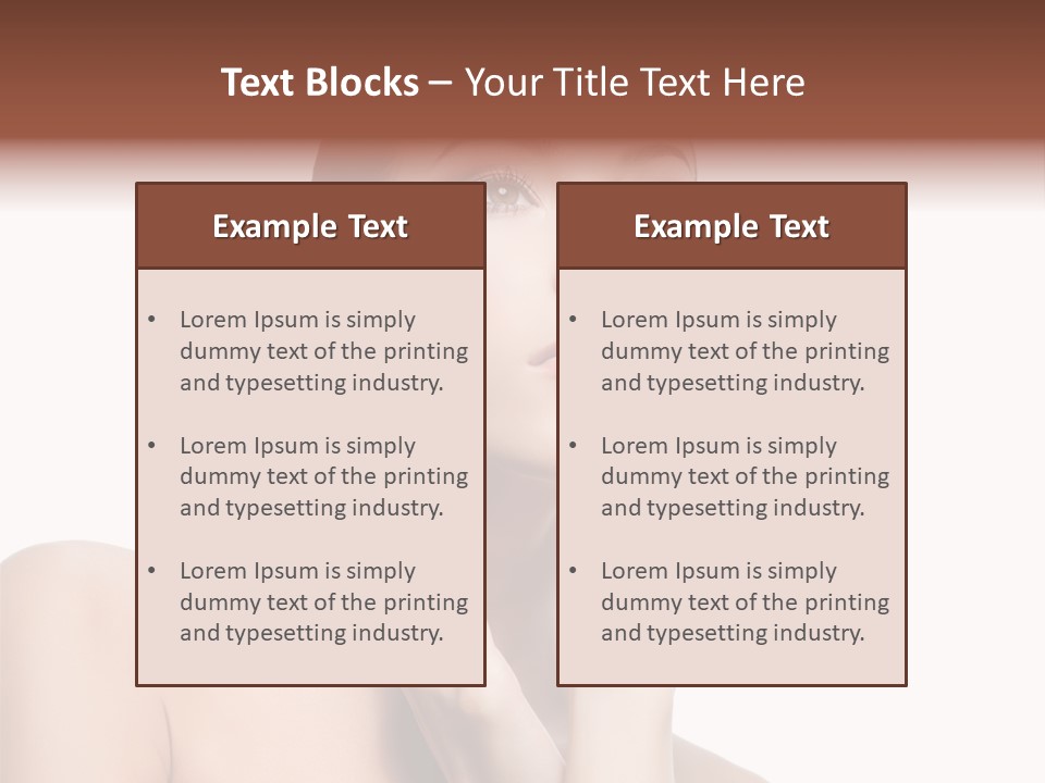 Lady Young Space PowerPoint Template