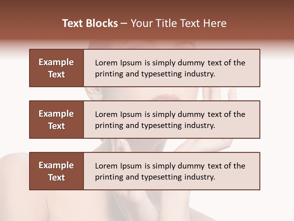 Lady Young Space PowerPoint Template