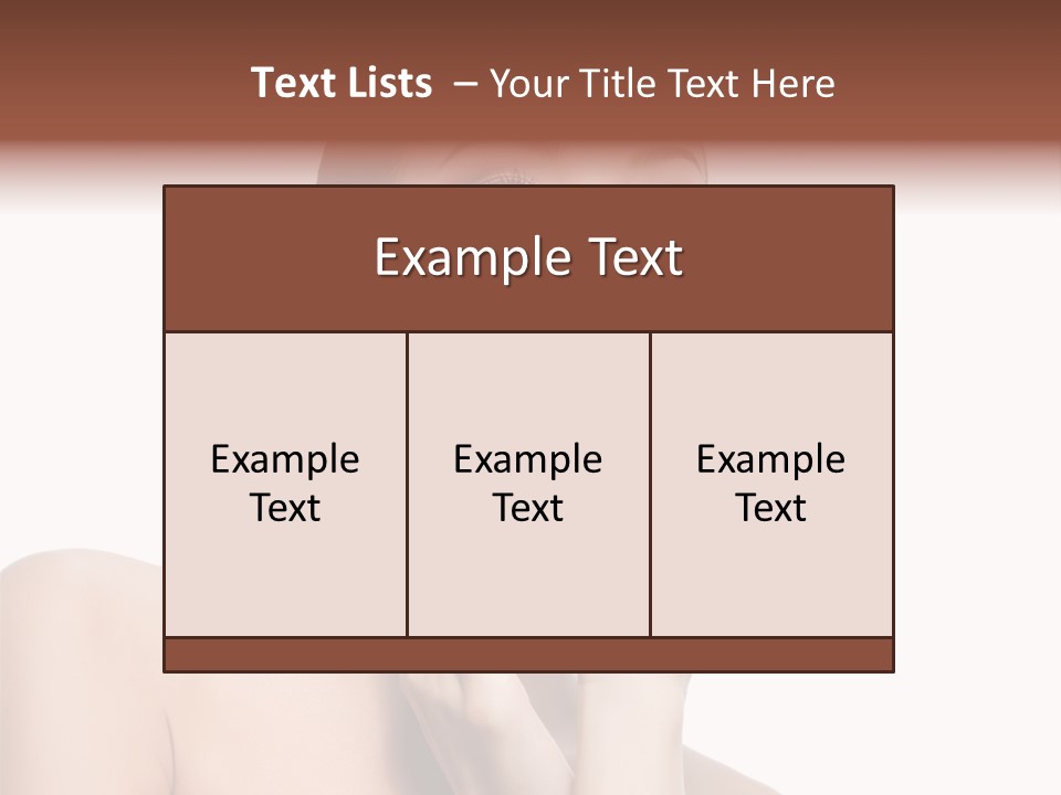 Lady Young Space PowerPoint Template
