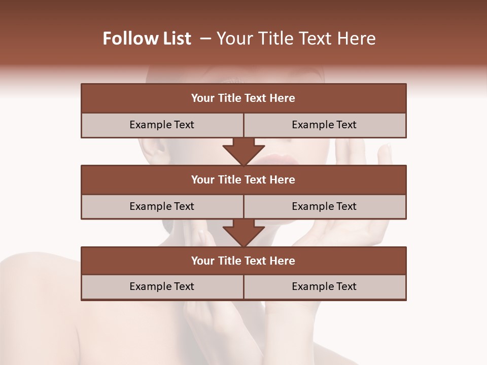 Lady Young Space PowerPoint Template