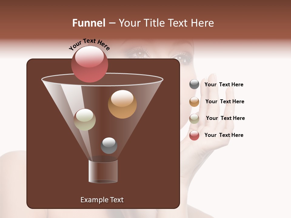 Lady Young Space PowerPoint Template