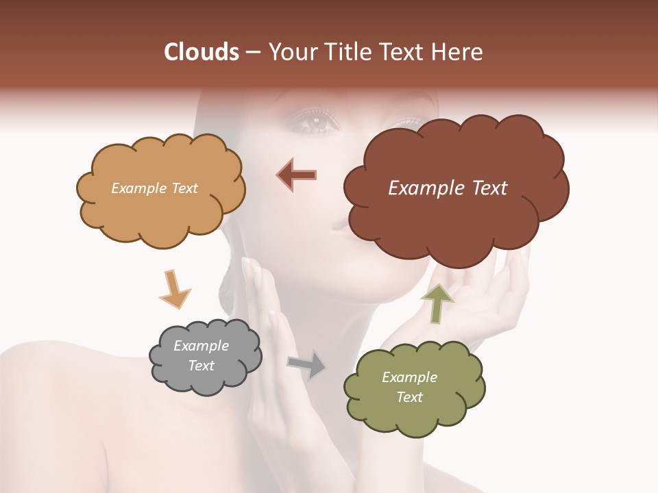 Lady Young Space PowerPoint Template