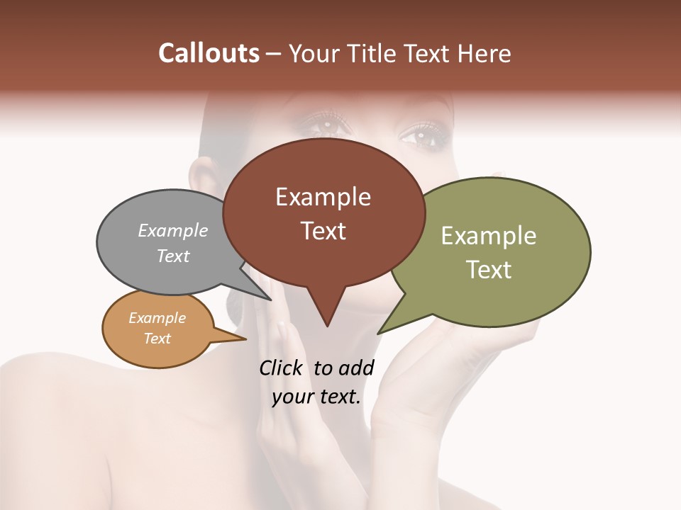 Lady Young Space PowerPoint Template