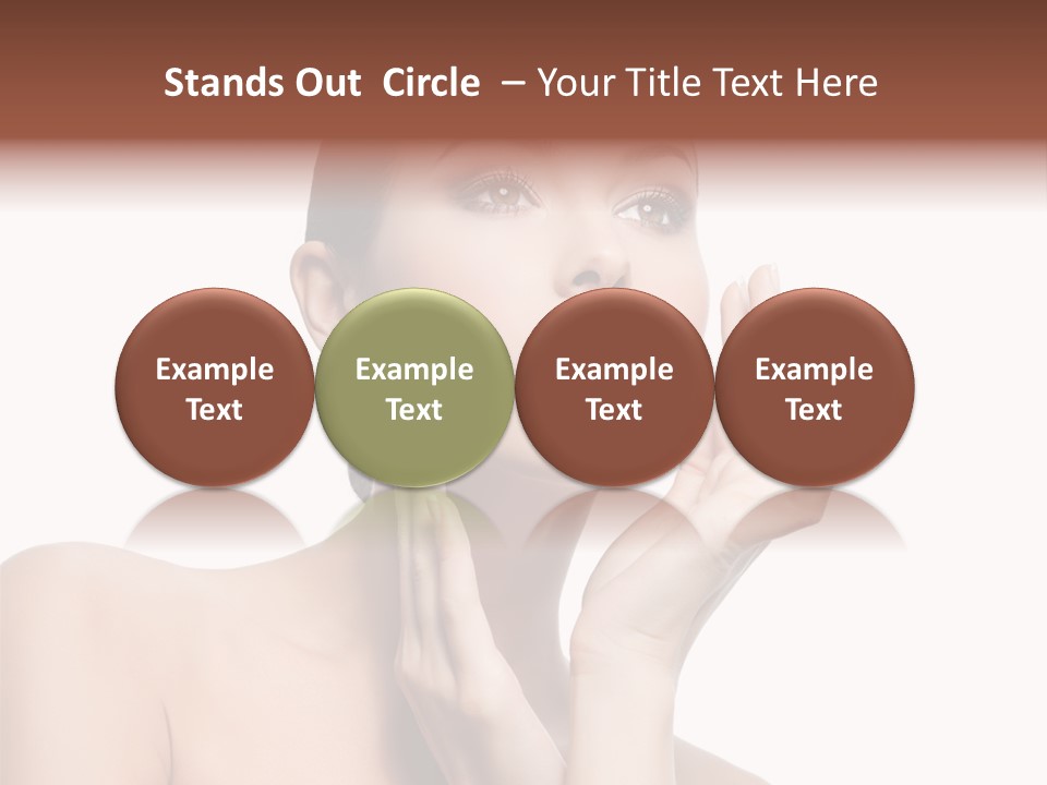 Lady Young Space PowerPoint Template