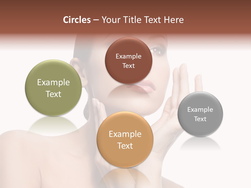 Lady Young Space PowerPoint Template