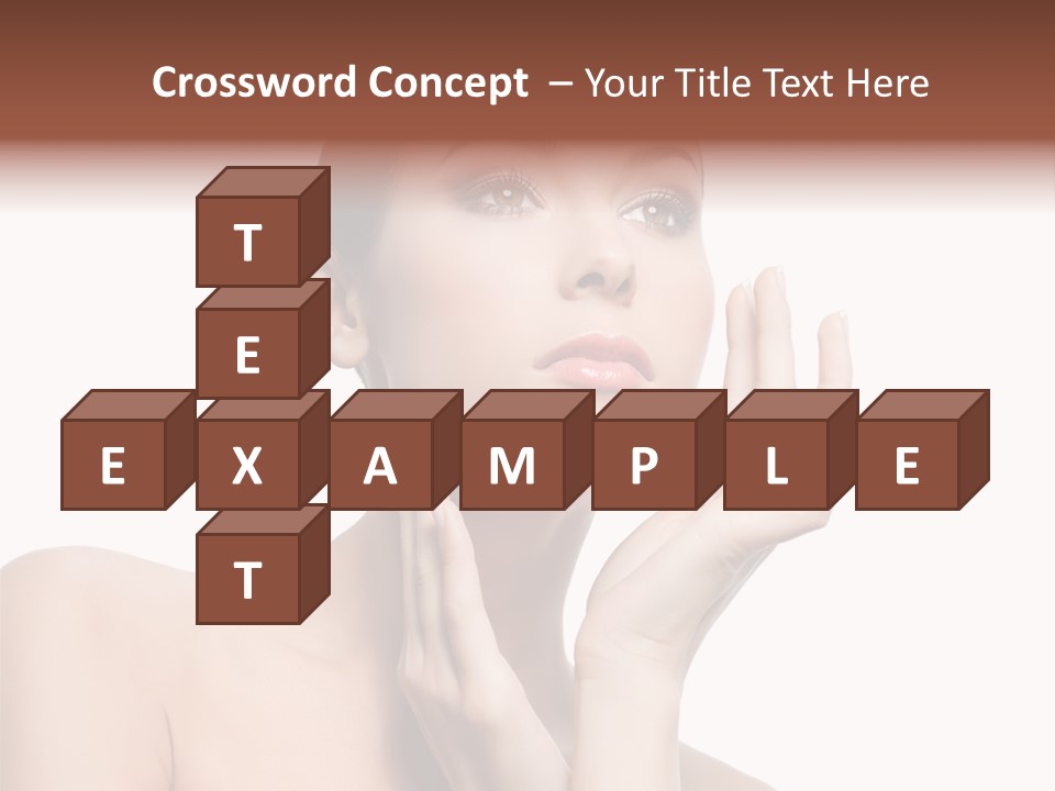 Lady Young Space PowerPoint Template