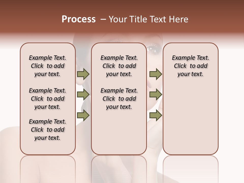 Lady Young Space PowerPoint Template