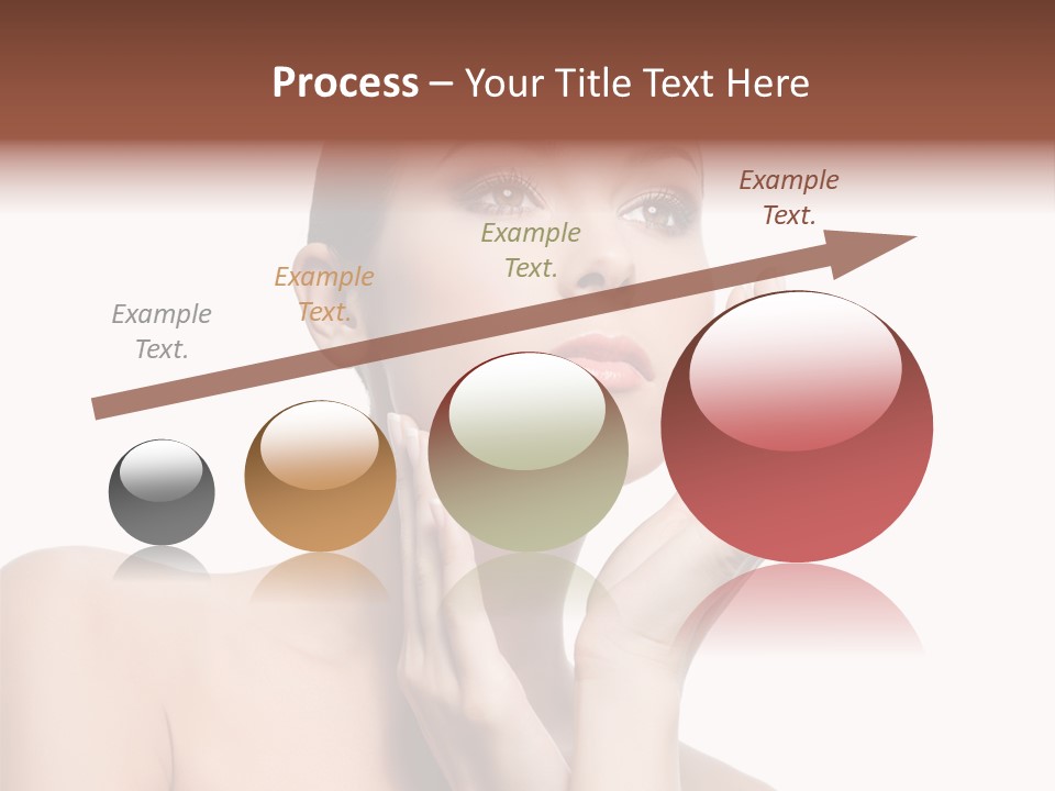 Lady Young Space PowerPoint Template