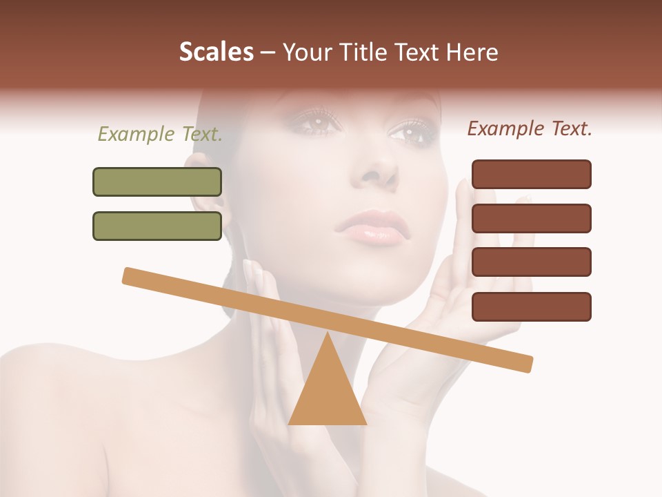 Lady Young Space PowerPoint Template