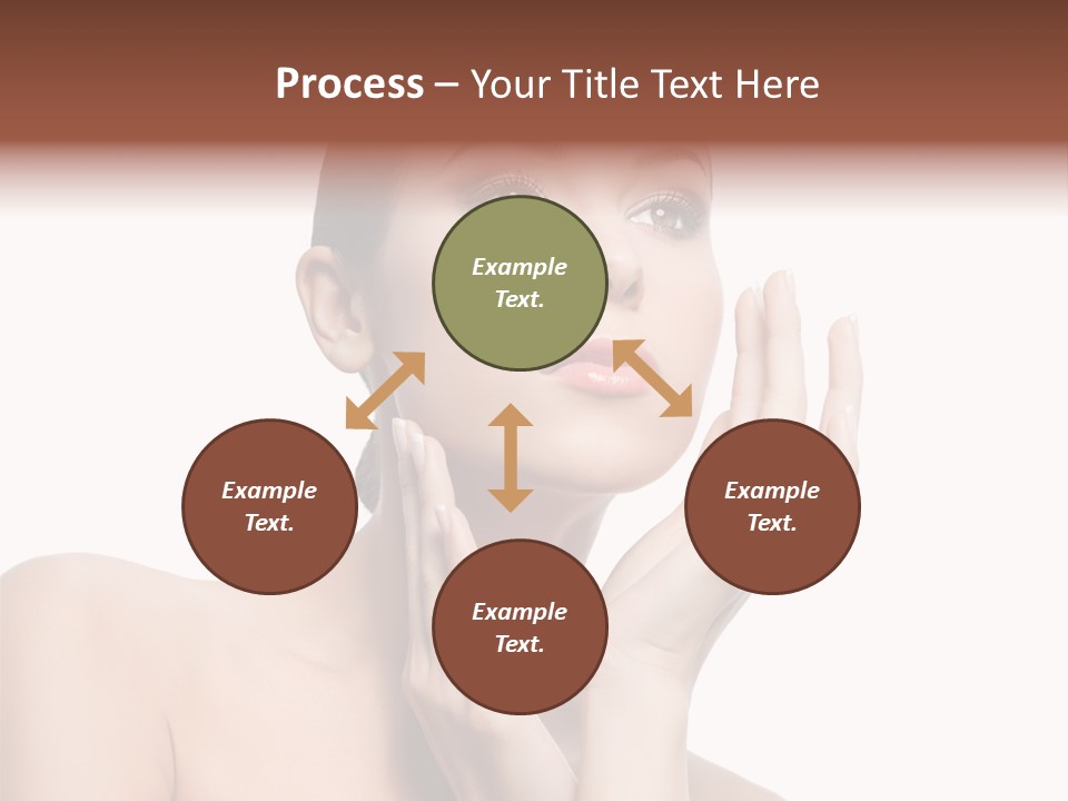 Lady Young Space PowerPoint Template