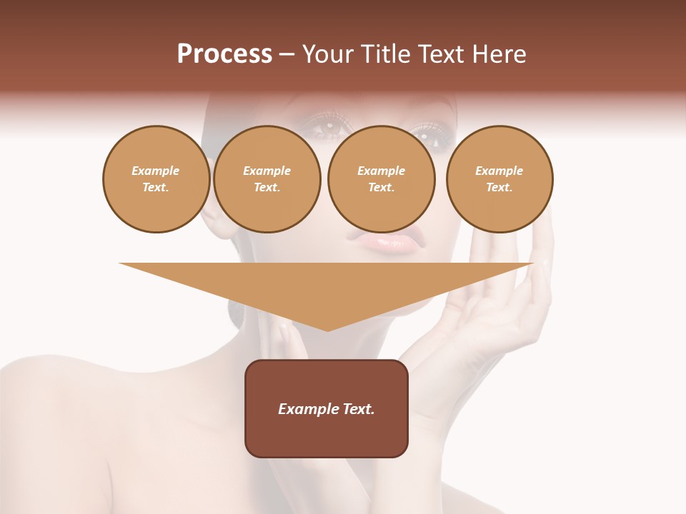 Lady Young Space PowerPoint Template