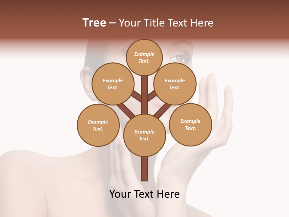 Lady Young Space PowerPoint Template