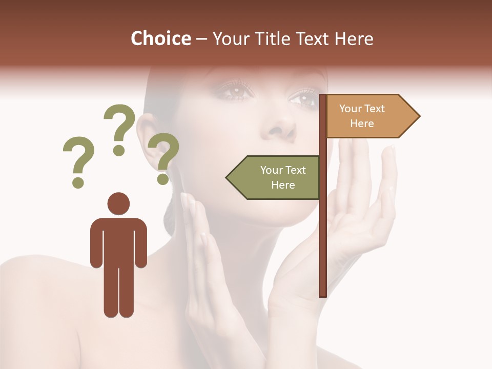 Lady Young Space PowerPoint Template