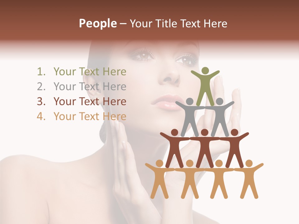 Lady Young Space PowerPoint Template