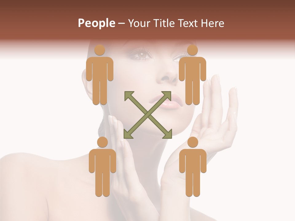 Lady Young Space PowerPoint Template