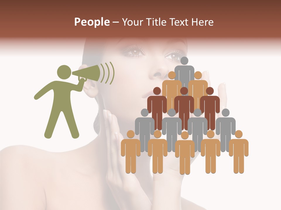 Lady Young Space PowerPoint Template