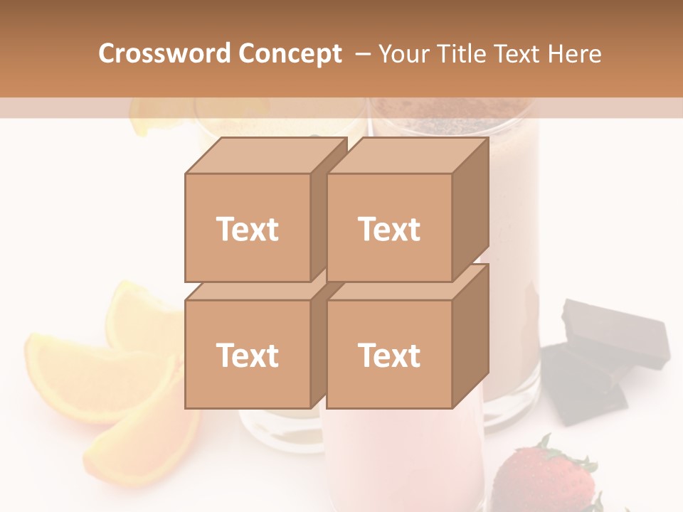 Morning Highball Nutrient PowerPoint Template