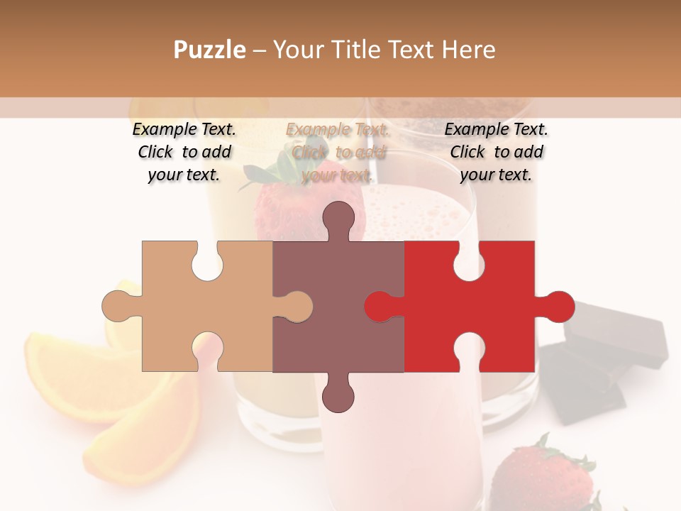 Morning Highball Nutrient PowerPoint Template