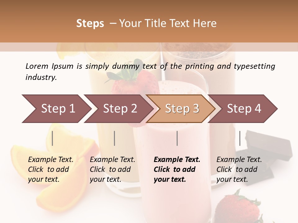 Morning Highball Nutrient PowerPoint Template