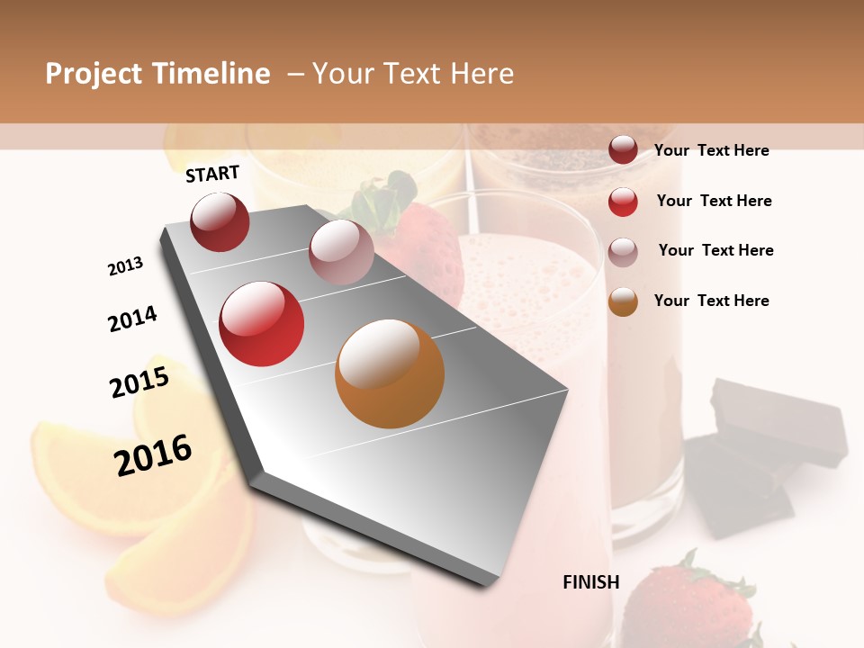 Morning Highball Nutrient PowerPoint Template