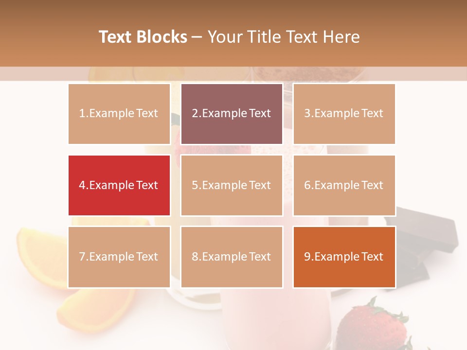 Morning Highball Nutrient PowerPoint Template