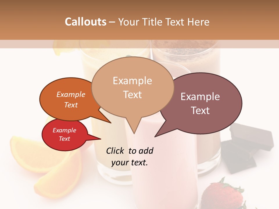 Morning Highball Nutrient PowerPoint Template