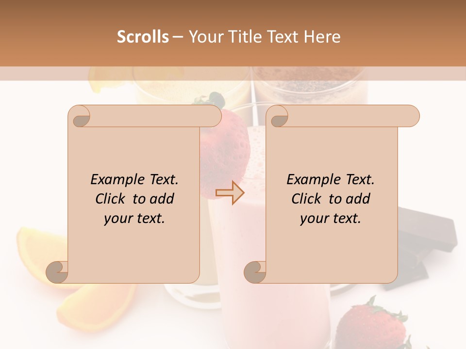 Morning Highball Nutrient PowerPoint Template