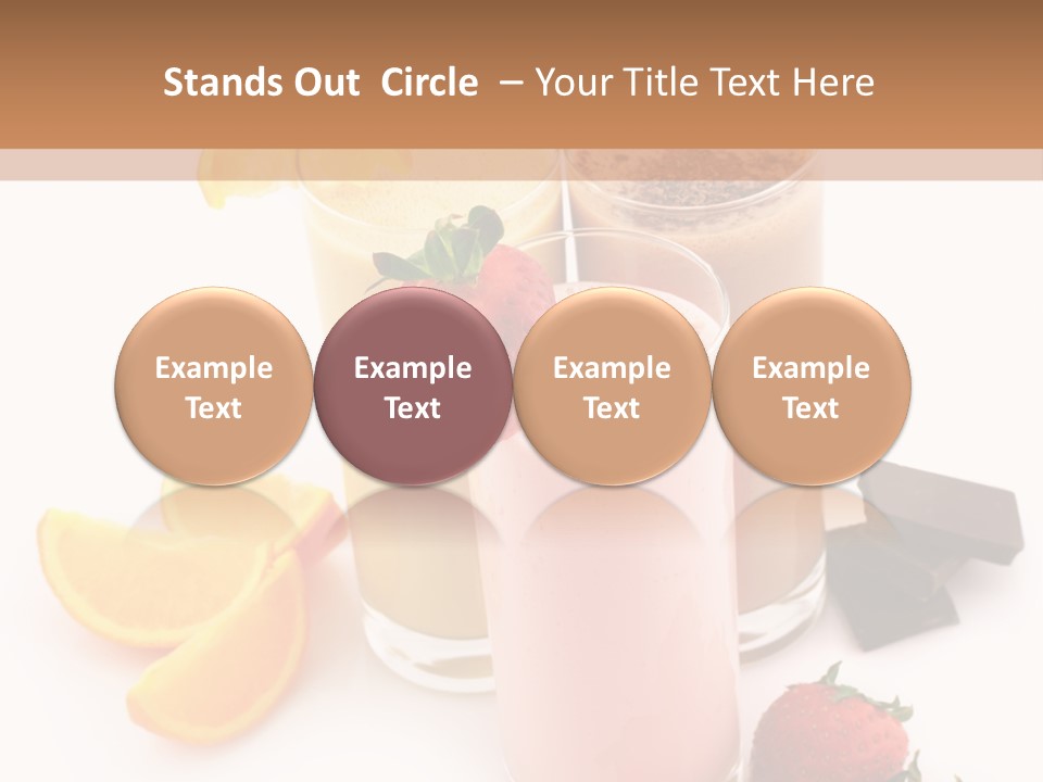 Morning Highball Nutrient PowerPoint Template