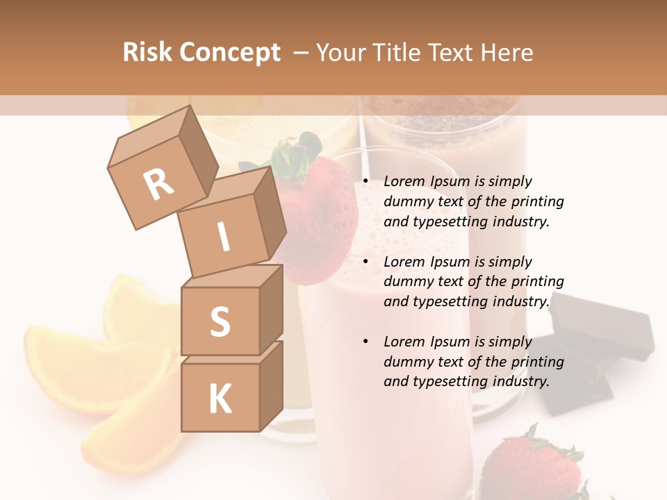 Morning Highball Nutrient PowerPoint Template