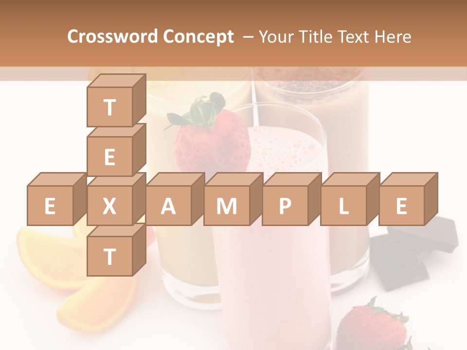 Morning Highball Nutrient PowerPoint Template
