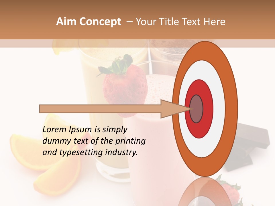 Morning Highball Nutrient PowerPoint Template