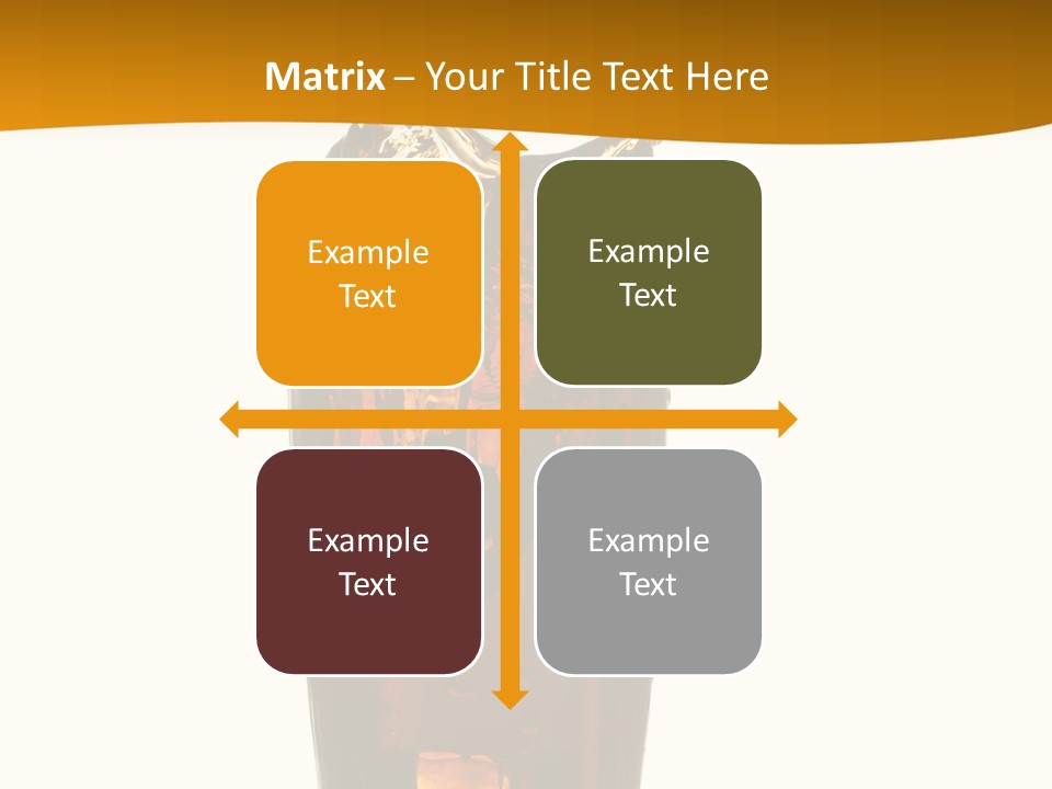 Reflection Liquid Beverage PowerPoint Template