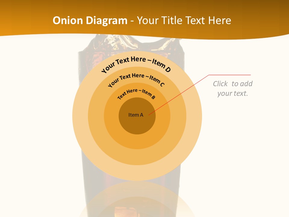 Reflection Liquid Beverage PowerPoint Template