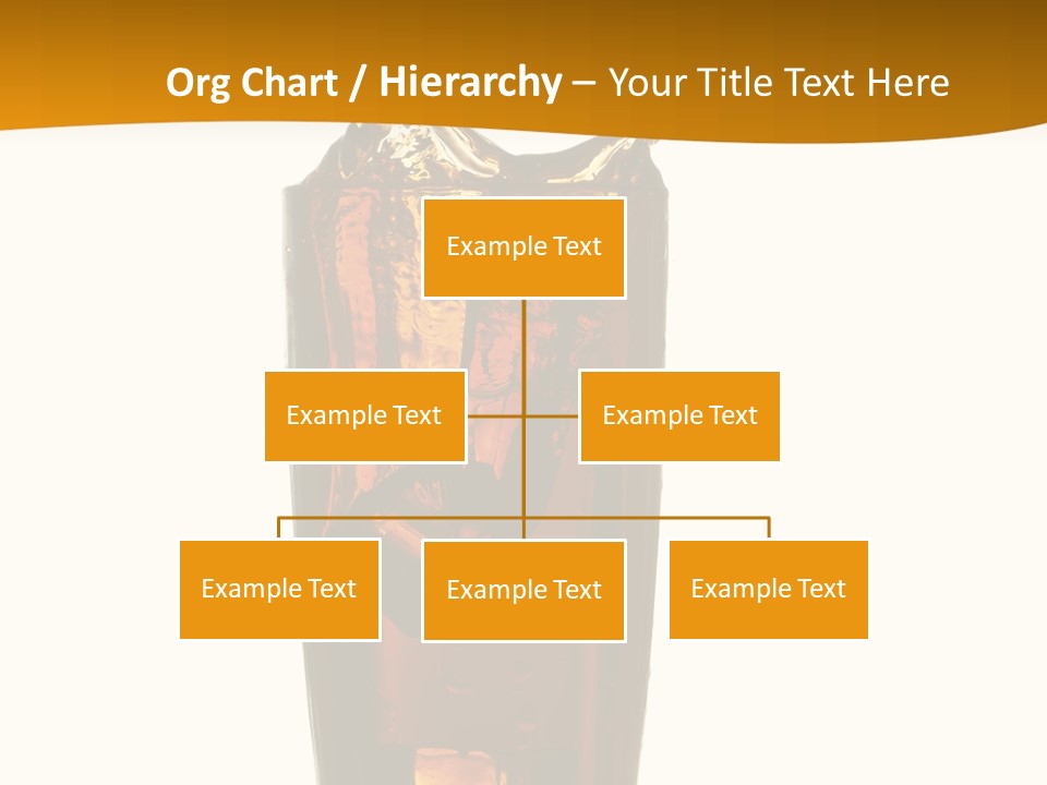 Reflection Liquid Beverage PowerPoint Template