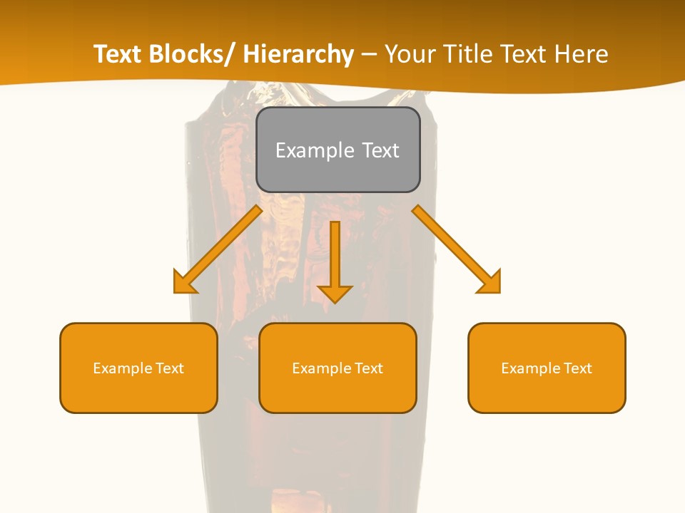 Reflection Liquid Beverage PowerPoint Template