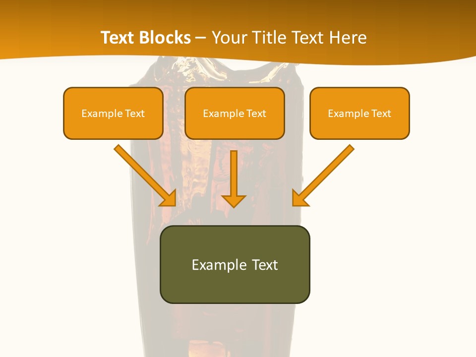 Reflection Liquid Beverage PowerPoint Template