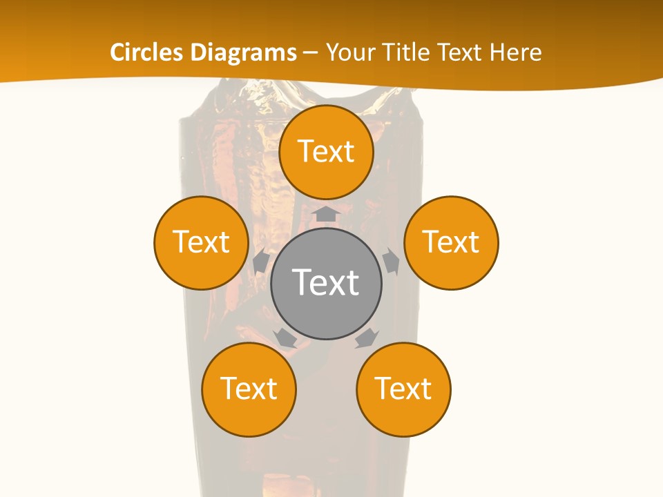 Reflection Liquid Beverage PowerPoint Template