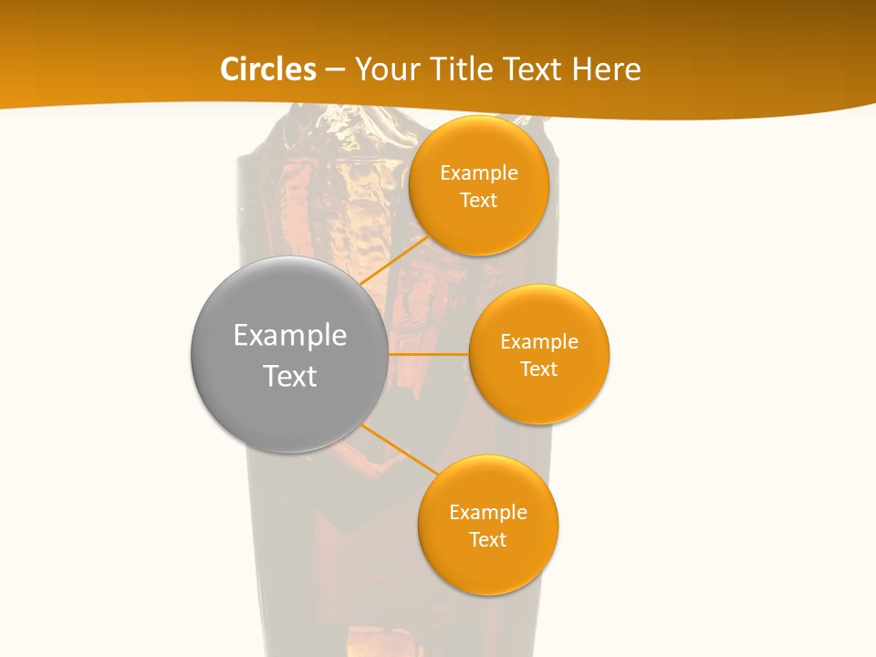 Reflection Liquid Beverage PowerPoint Template