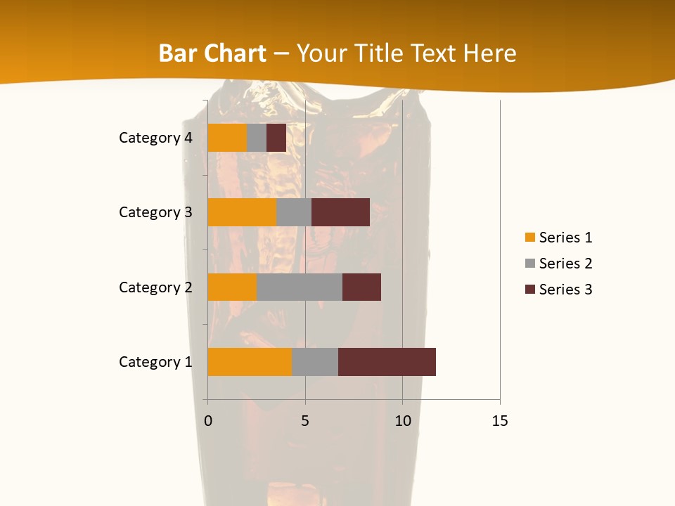 Reflection Liquid Beverage PowerPoint Template