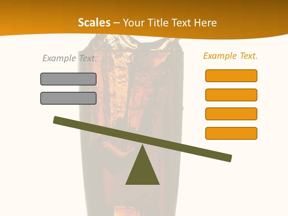 Reflection Liquid Beverage PowerPoint Template